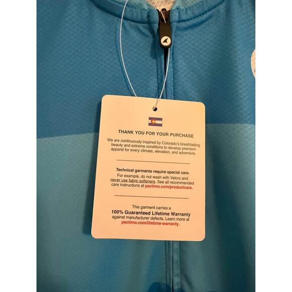 Women’s New Pactimo Cycling Jersey XS - Picture 7 of 7